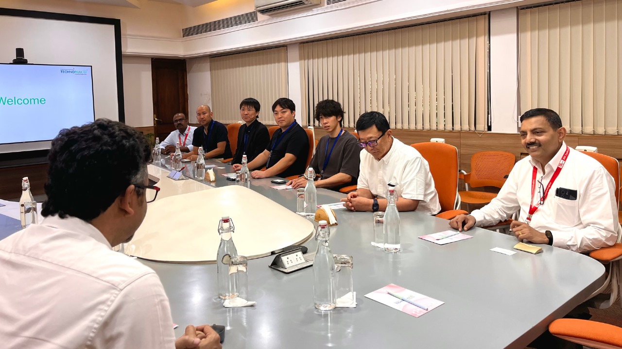 High-level delegation from Toyota Motor Corporation, Japan, led by officials of DSI Technologies, at Technopark.