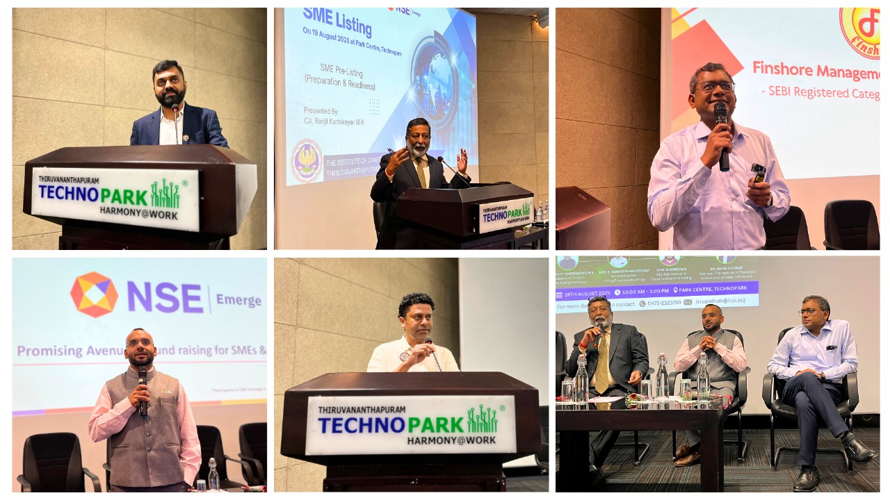 Speakers and officials addressing the audience at the workshop.