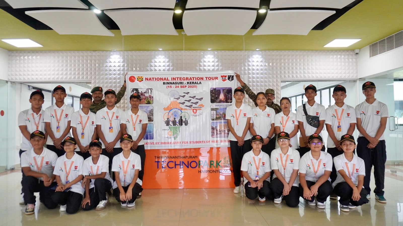 The visit to Technopark provided the students with an inspiring experience of Kerala’s IT ecosystem, innovation culture, and the opportunities that await the future generation.