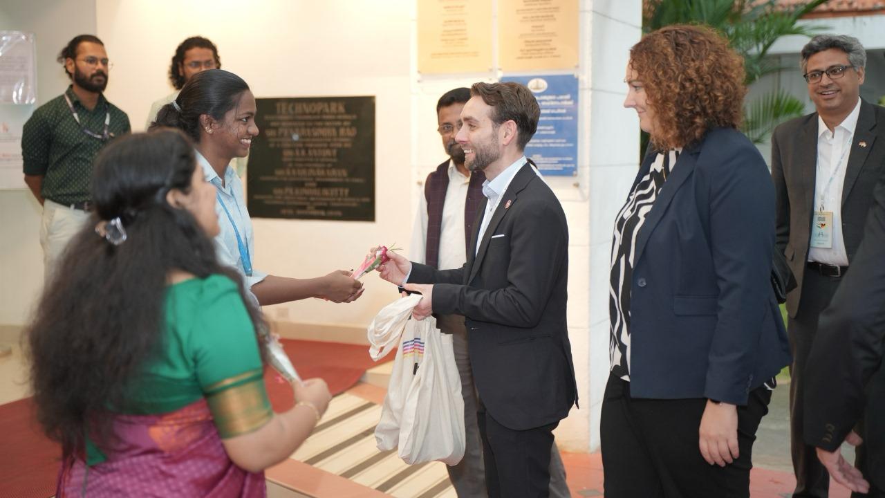 Mr. Manuel Bischoff, at Technopark.