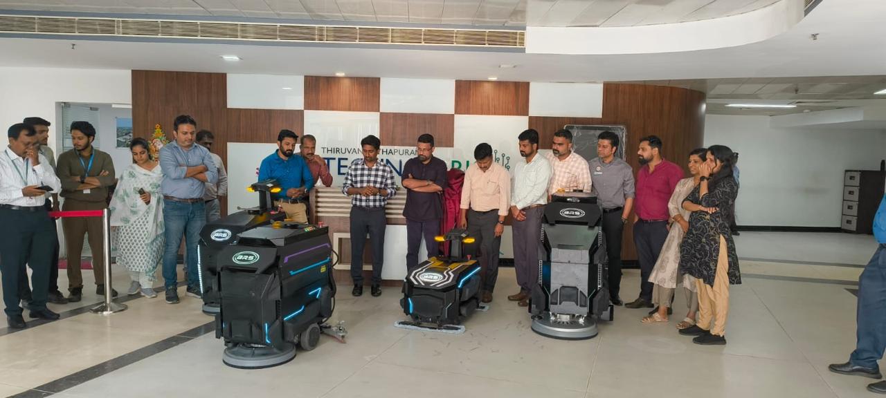 AGM Abhilash M. R. presents IoT-powered, multi-level autonomous cleaning – shaping the future of a cleaner, safer, smarter campus